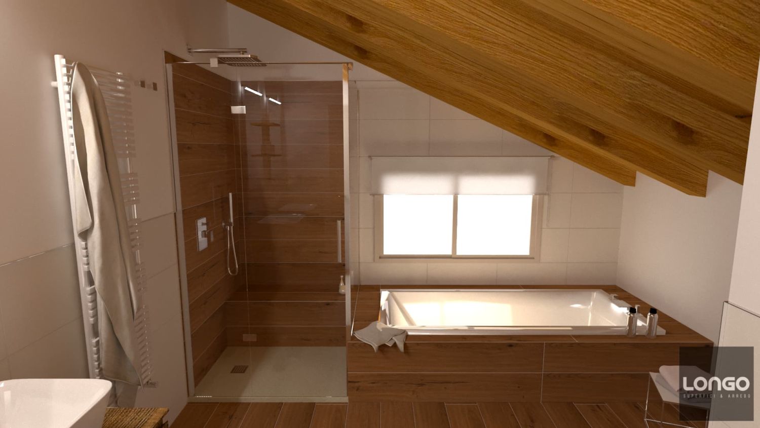 236_ Bagno sottotetto